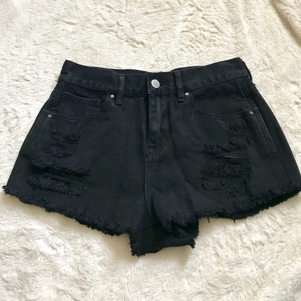 Bullhead Denim Co. Ripped High-rise shorts